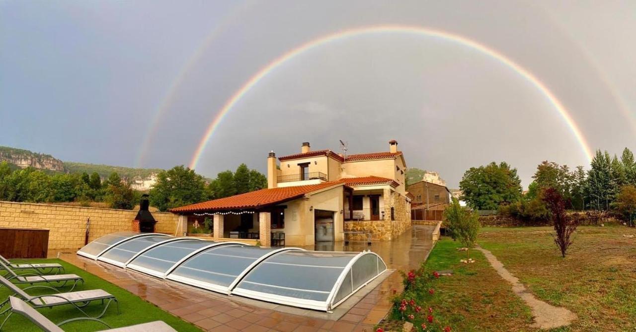 Casa Rural Laguna De Uña Eksteriør billede